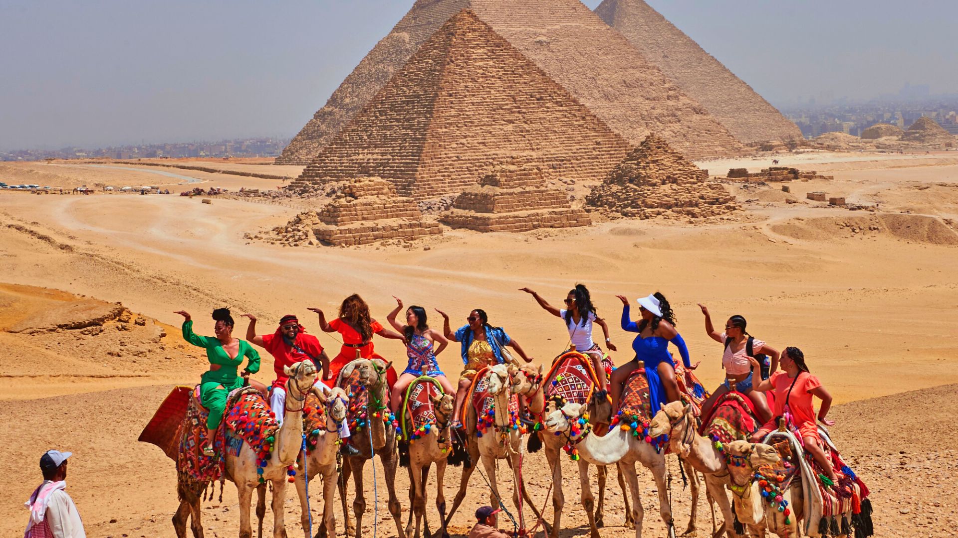 Black Travel Fest Egypt 2022 Group Trip - Giza Pyramids and Camels